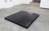 Micha Laury Grease Installation (installation de graisse), 1978 Grease and wood 72 x 79 inches Courtesy of the artist and White Box