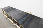 Jan Frank Ramp, 1975 Steel and wood 115 x 43 x 20 inches Courtesy of the artist