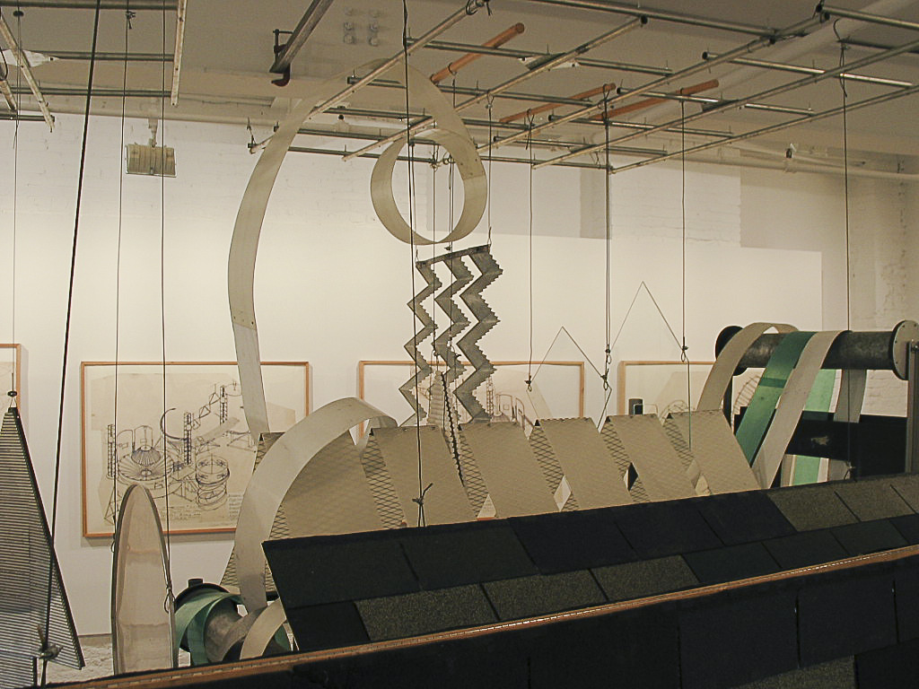 Dennis Oppenheim Armatures for Projection: The Early Factory Projects. Curated by Raul Zamudio. White Box, 2004 (27)