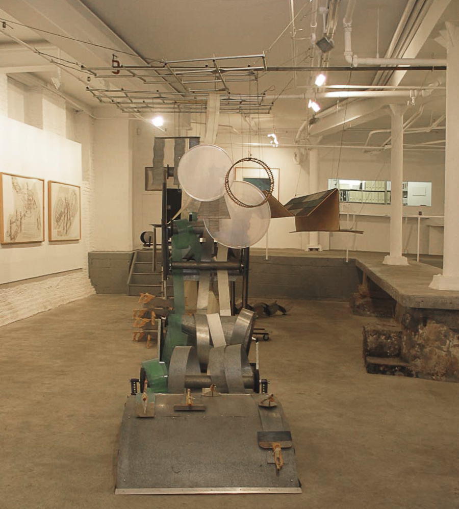 Dennis Oppenheim Armatures for Projection: The Early Factory Projects. Curated by Raul Zamudio. White Box, 2004 (7)