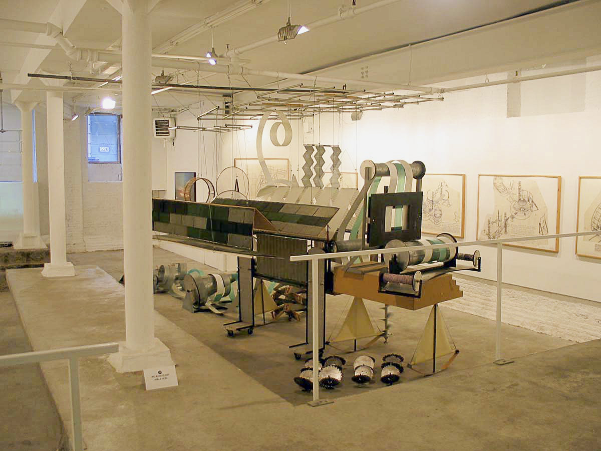 Dennis Oppenheim Armatures for Projection: The Early Factory Projects. Curated by Raul Zamudio. White Box, 2004 (5)